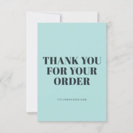 Snap Tag Share Small Business Thank You Card Tack Kort