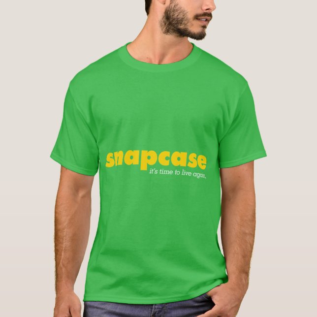 Snapcase Dags att leva igen retro T Shirt (Framsida)