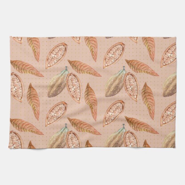 Snapdragon Flower Kökshandduk (Horisontell)