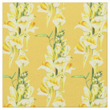 Snapdragon vattencolor botanical art wildblomma