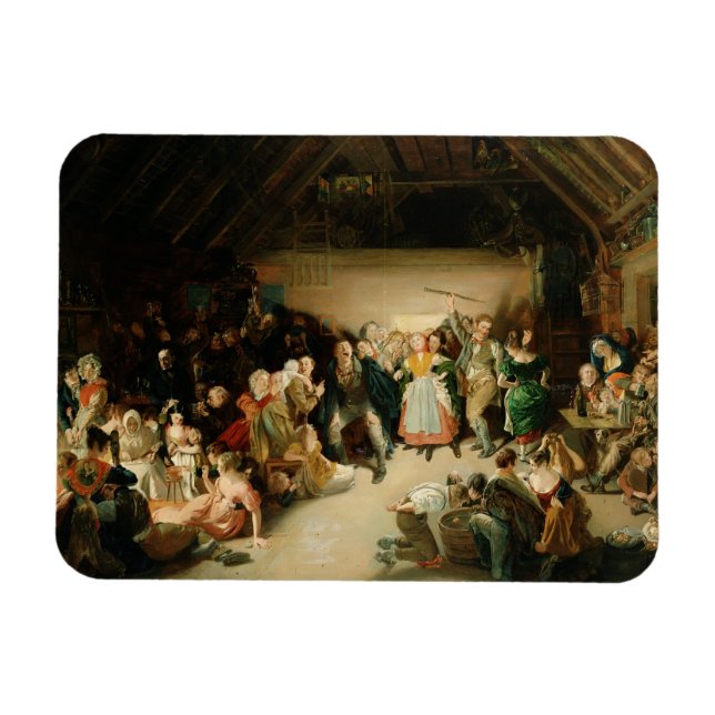 Snapp Apple-kväll Magnet (Horisontell)