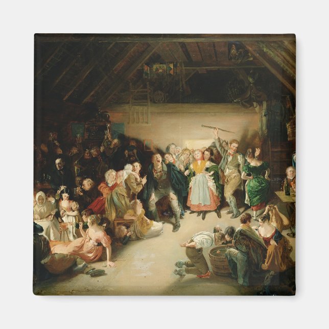 Snapp Apple-kväll Magnet (Framsidan)