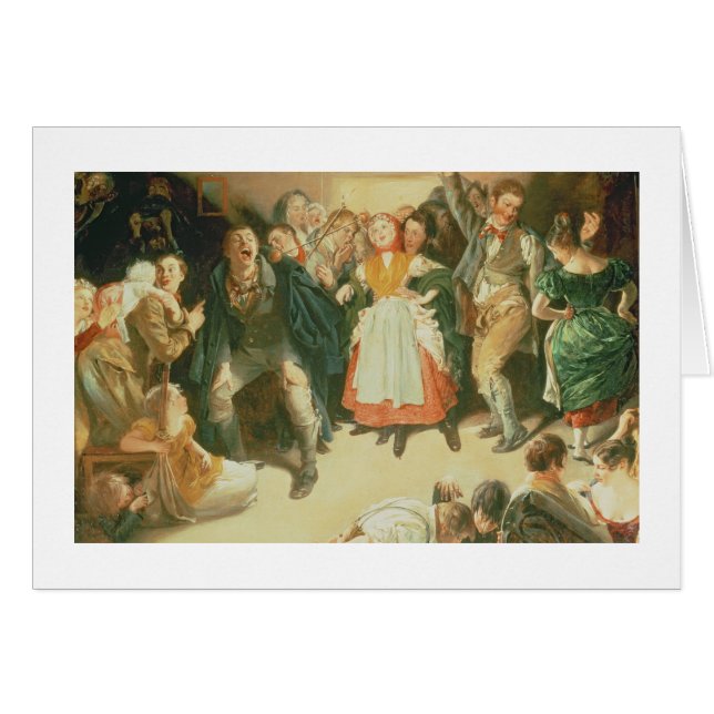 Snapp Apple natt (specificera), Hälsningskort (Framsidan Horizontal)