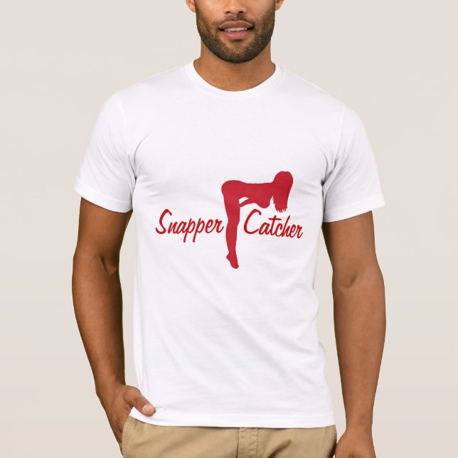 Snapper Catcher T-shirt (Framsida)