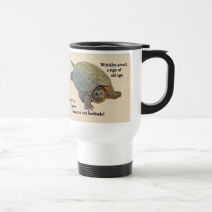 Snappning Turtle Wrinkled Old Age Wisdom Resemugg