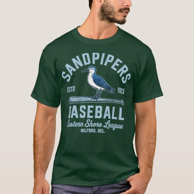 Snäppor - Delaware - Vintage T Shirt (Framsida)