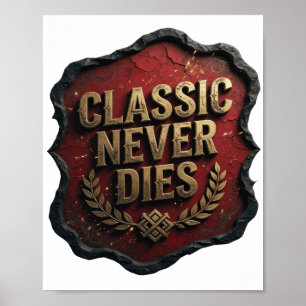 Snappy Gold CLASSIC NEVER DIES Tryck