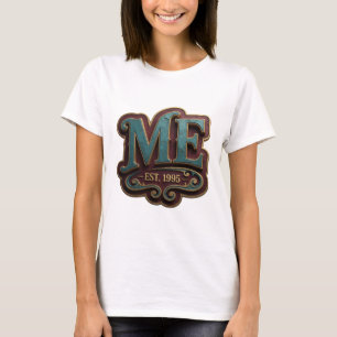 Snappy Gold ME EST 1995 Tryck T Shirt