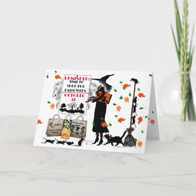 Snappy Halloween-kort Kort (Framsida)