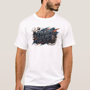 Snappy Navy TRAIN HARD T-shirt