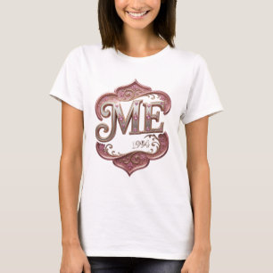 Snappy Silver ABSTRAKT KONST Konstnärligt Motiv T Shirt