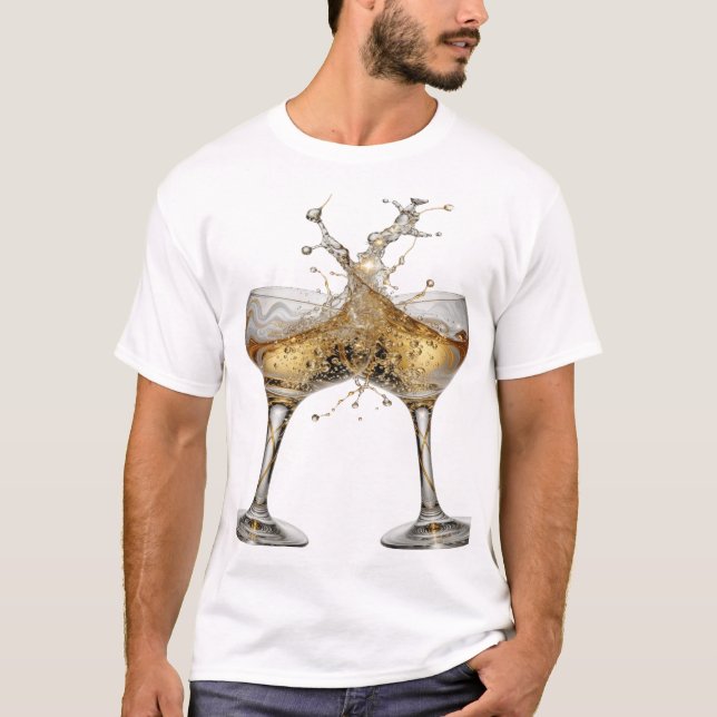 Snappy Silver CHEERS T-shirt (Framsida)