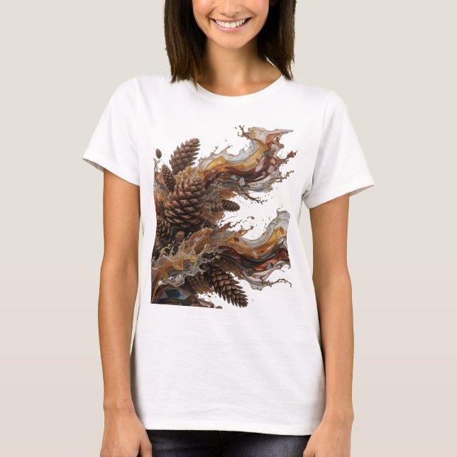 Snappy Silver CHOKLADSTänk Shirt Design T (Framsida)