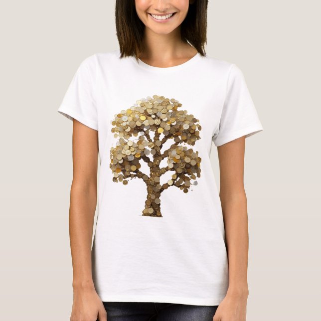 Snappy Silver PENGOTrädet Anpassad Design T Shirt (Framsida)