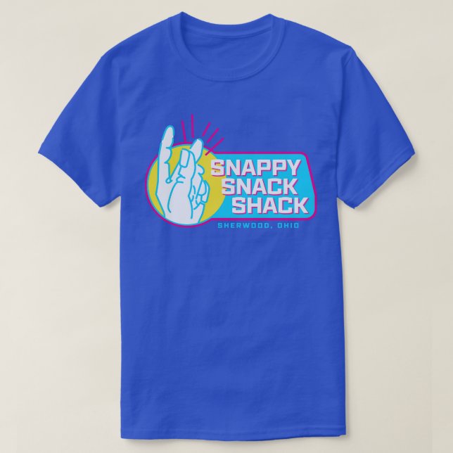 Snappy Snack Shack T Shirt (Design framsida)