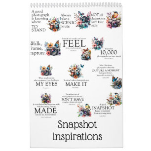 Snapshot-inspiration Kalender