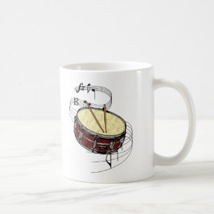 Snaran trummar kaffemugg