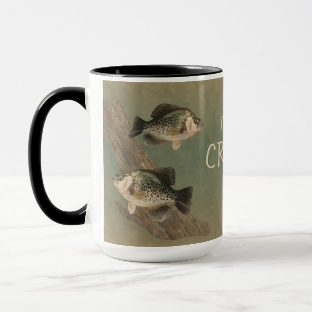 Snarare är det Crappie-fiske Mugg (Vänster)