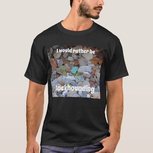 Snarare är det Sten-samlargeologen T Shirt (Framsida)