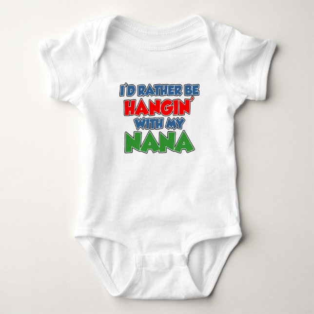 Snarare att byta med Nana T-shirt (Framsida)