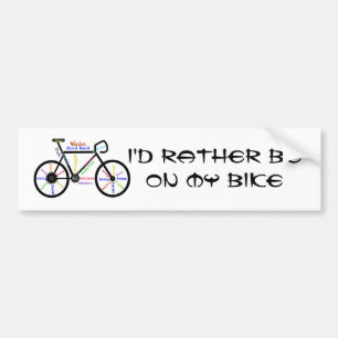 Snarare biking Sport - Biking, Cycling, Bike Bildekal