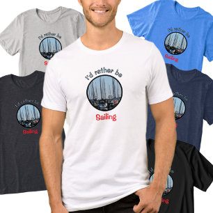Snarare fotografera segelbåtar t shirt