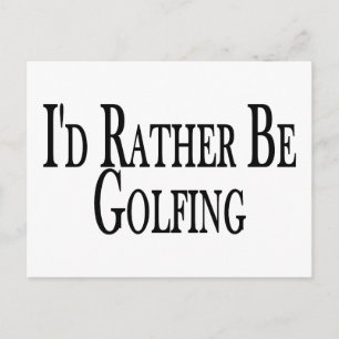 Snarare Golfing Vykort