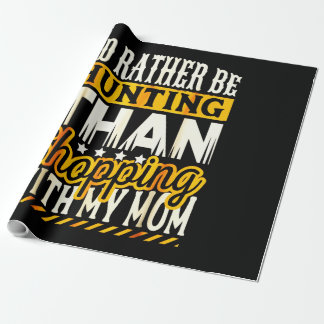 Snarare jaga än att köpa med Mamma Presentpapper