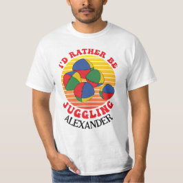 Snarare juggling Funny Juggler Bollar Citat T Shirt