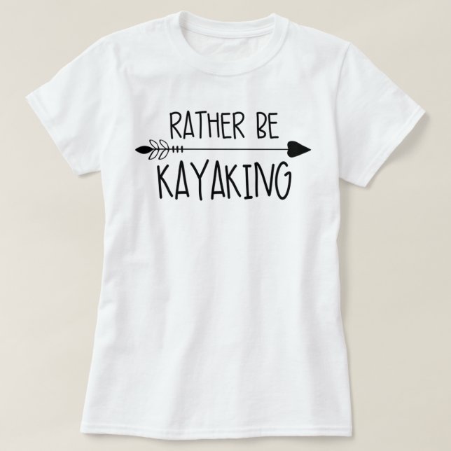 Snarare Kayaking T Shirt (Design framsida)