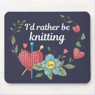 Snarare Knitting - Knitting Älskare Musmatta