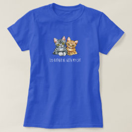 Snarare med amerikanska Shorthair Cats T-Shirt