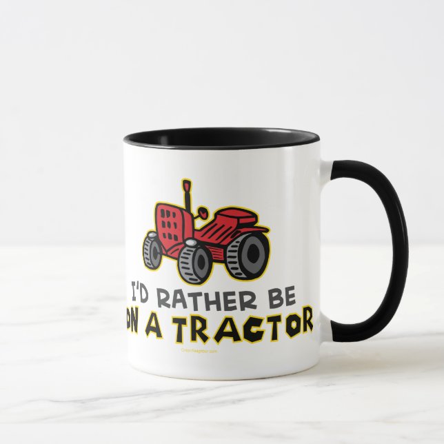 Snarare på en traktor mugg (Höger)