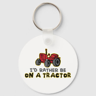 Snarare på en traktor nyckelring