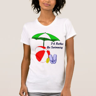 Snarare simming Beach Boll Umbrella Tee