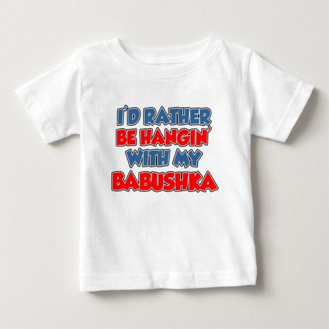 Snarare ska du byta med Babushka T Shirt (Framsida)