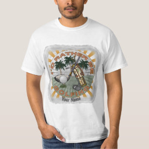 Snarare spela golf t shirt