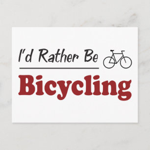 Snarare vara bicykling vykort