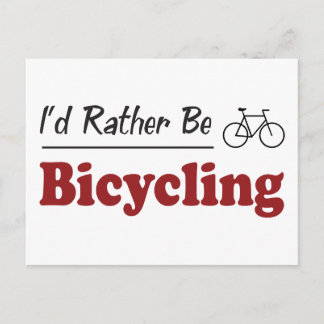 Snarare vara bicykling vykort