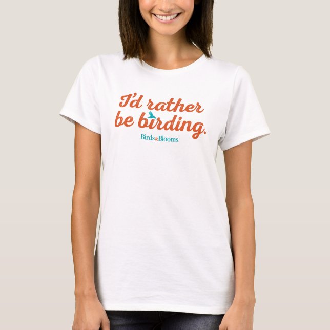 Snarare vara Birding Tee (Framsida)