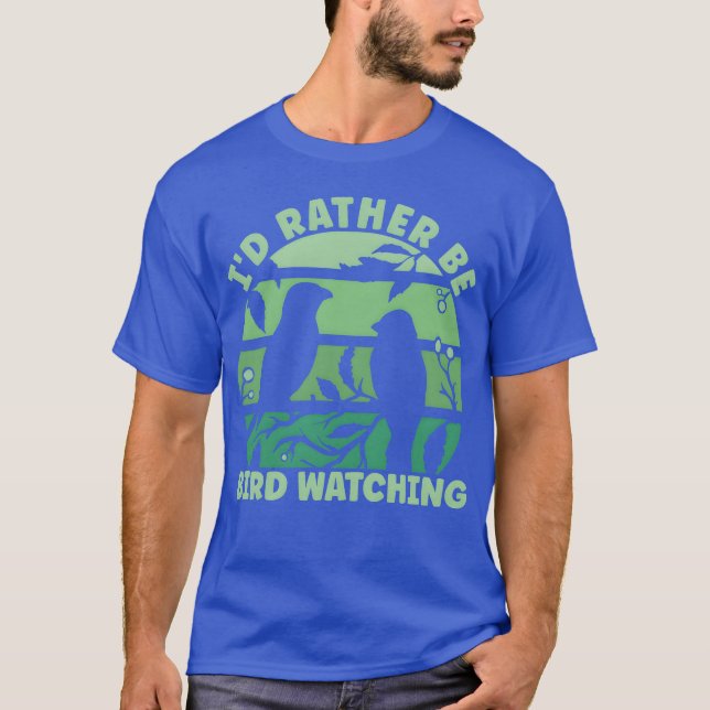 Snarare vara fågelobservatör t shirt (Framsida)