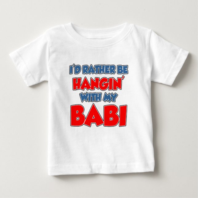 Snarare vara Hangin Babi T-shirt (Framsida)