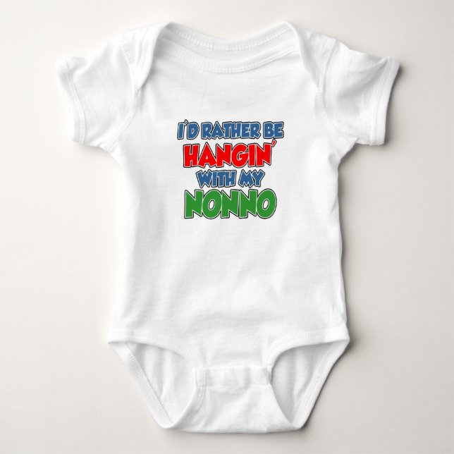 Snarare vara rörlig med Nonno Tee Shirt (Framsida)