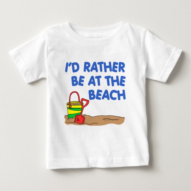 Snarare vid stranden t-shirt (Framsida)