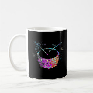 Snare Drum Instrument Silhouette Snare Drums Kaffemugg