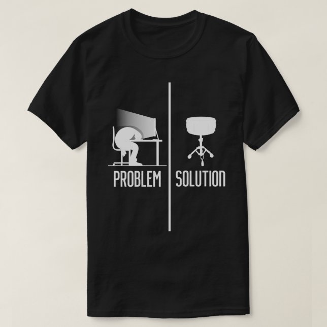 Snare Drummer Drummer Drumming Snare Drums T Shirt (Design framsida)