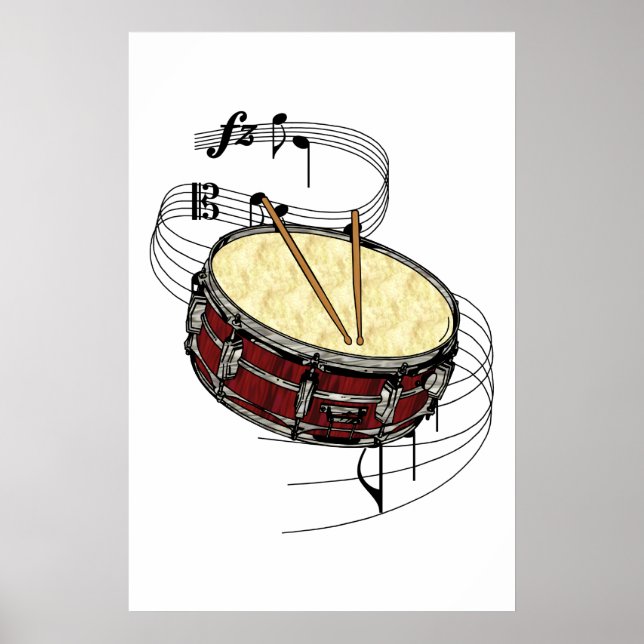 Snare trumma poster (Framsidan)