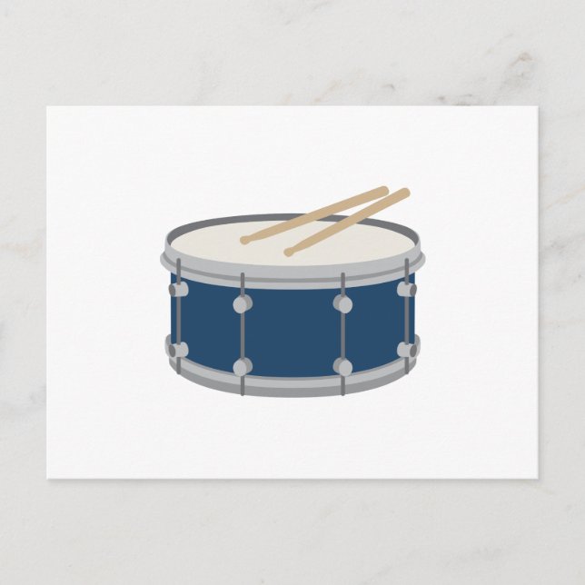 Snare trumma vykort (Framsida)