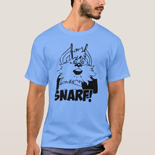 Snarf Fromhehunder Cats retro T Shirt (Framsida)
