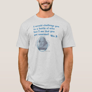 Snark Shakespeare Unarmed intelligenser T-shirt